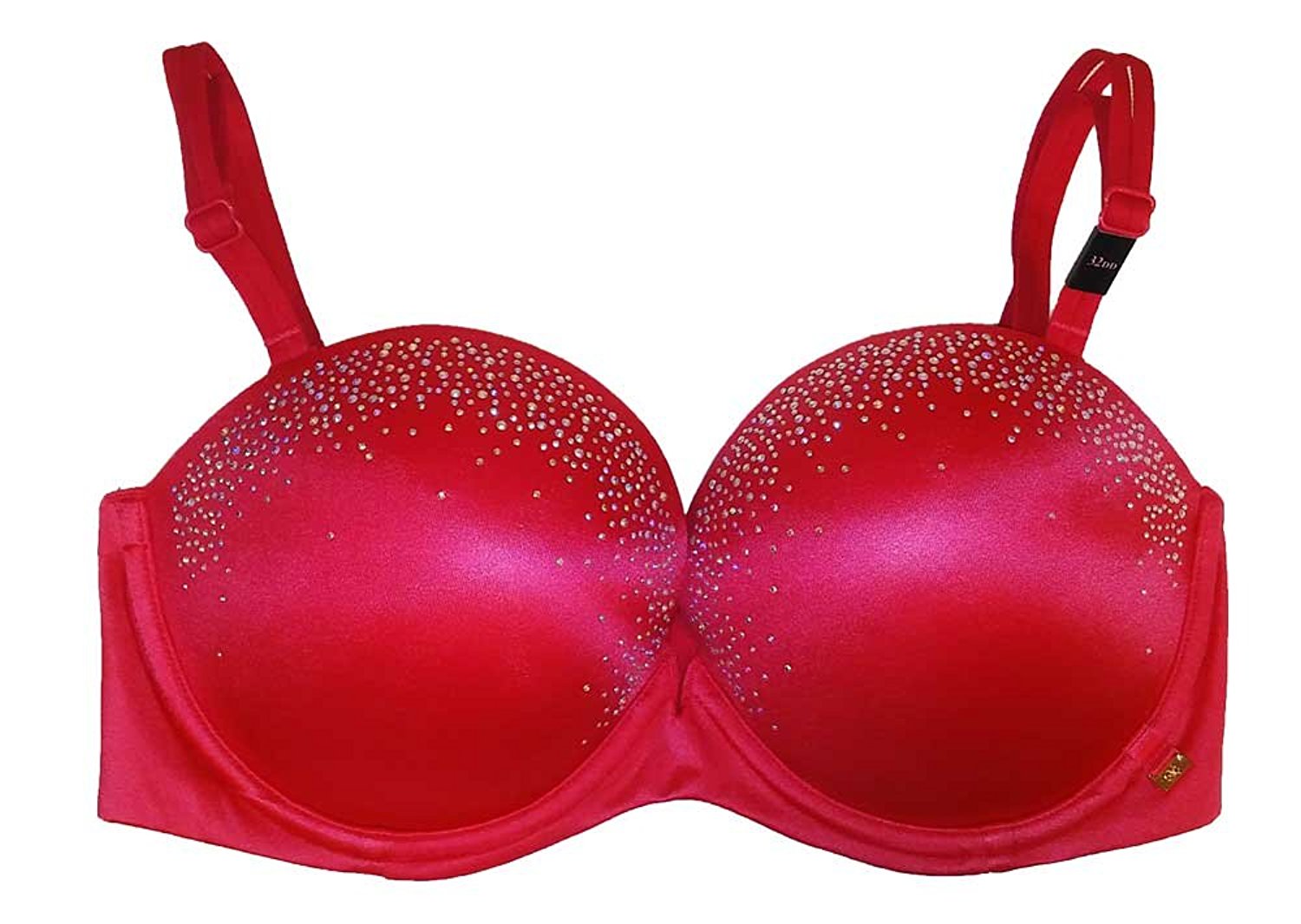 NWT Victorias Secret Bombshell Plunge Push-Up Adds 2 Cup 32D Ginger Glazed Bra